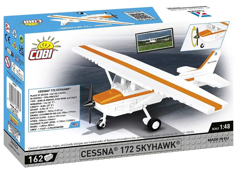 COBI Samoloty cywil.Cessna 172 Skyhawk 162kl 26623