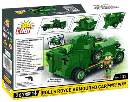 COBI HC GREAT WAR RollsRoyceArmouredCar 267kl 2988