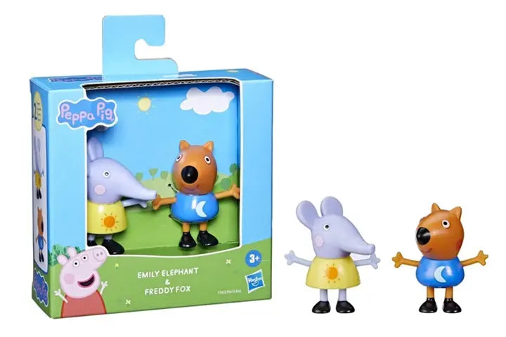 Świnka Peppa, 2 figurki Emily i Freddy