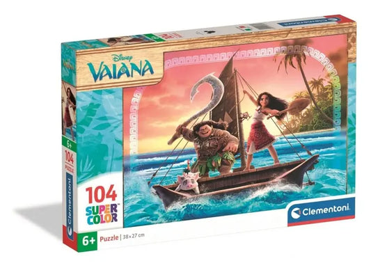 Puzzle 104el. Super Color Disney Vaiana 2