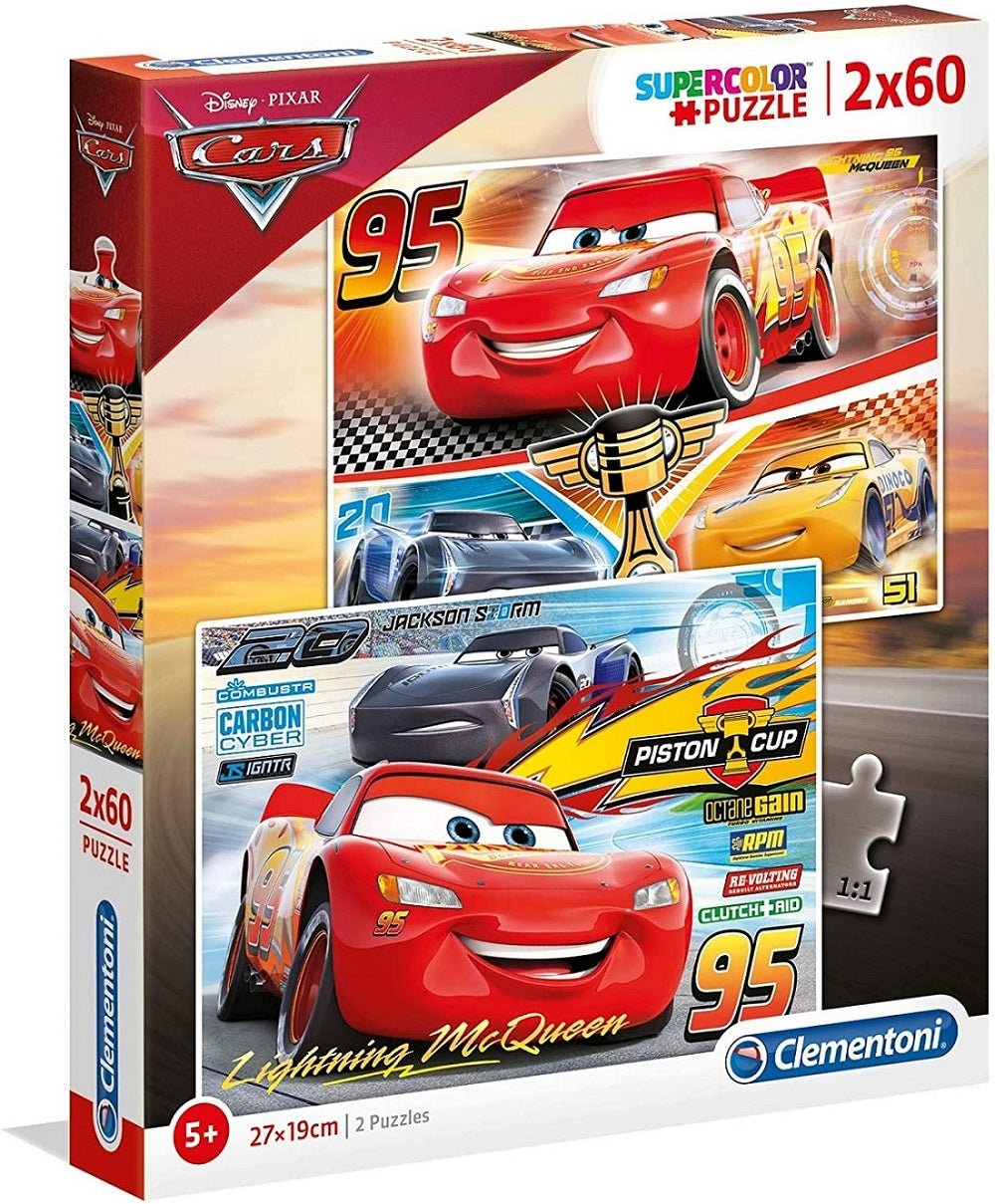 CLE puzzle 2x60 Cars 3 07131
