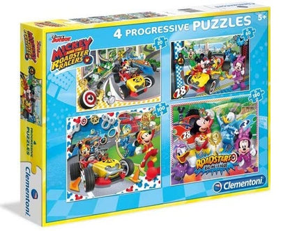 CLE puzzle 4w1 Mickey & The Roadster 07718