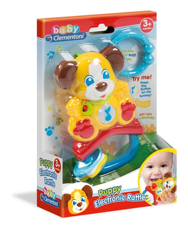 CLE BABY elektroniczna grzechotka piesek 17117