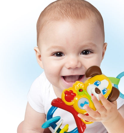 CLE BABY elektroniczna grzechotka piesek 17117