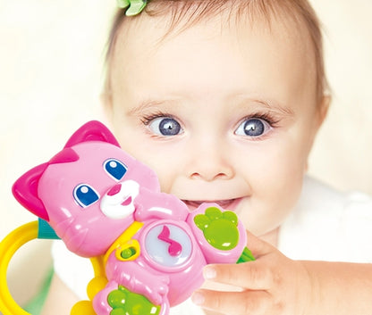 CLE BABY elektroniczna grzechotka kotek 17118