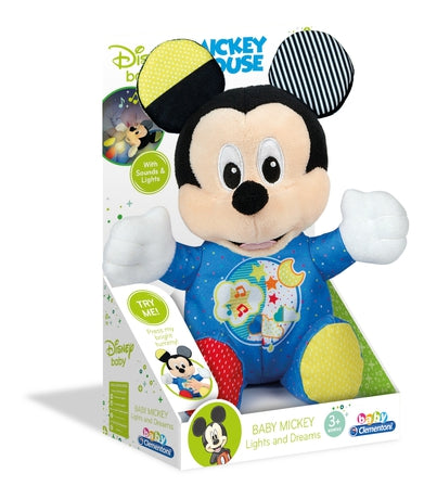 CLE BABY DISNEY Mickey świecący pluszak 17206