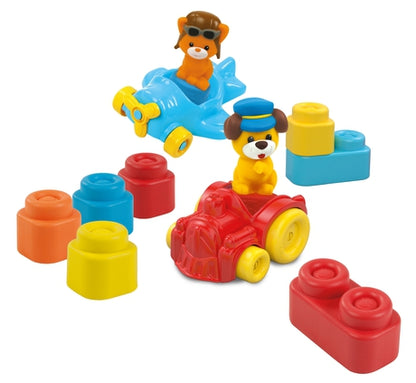 CLE BABY Clemmy zestaw torba - pojazdy 17235