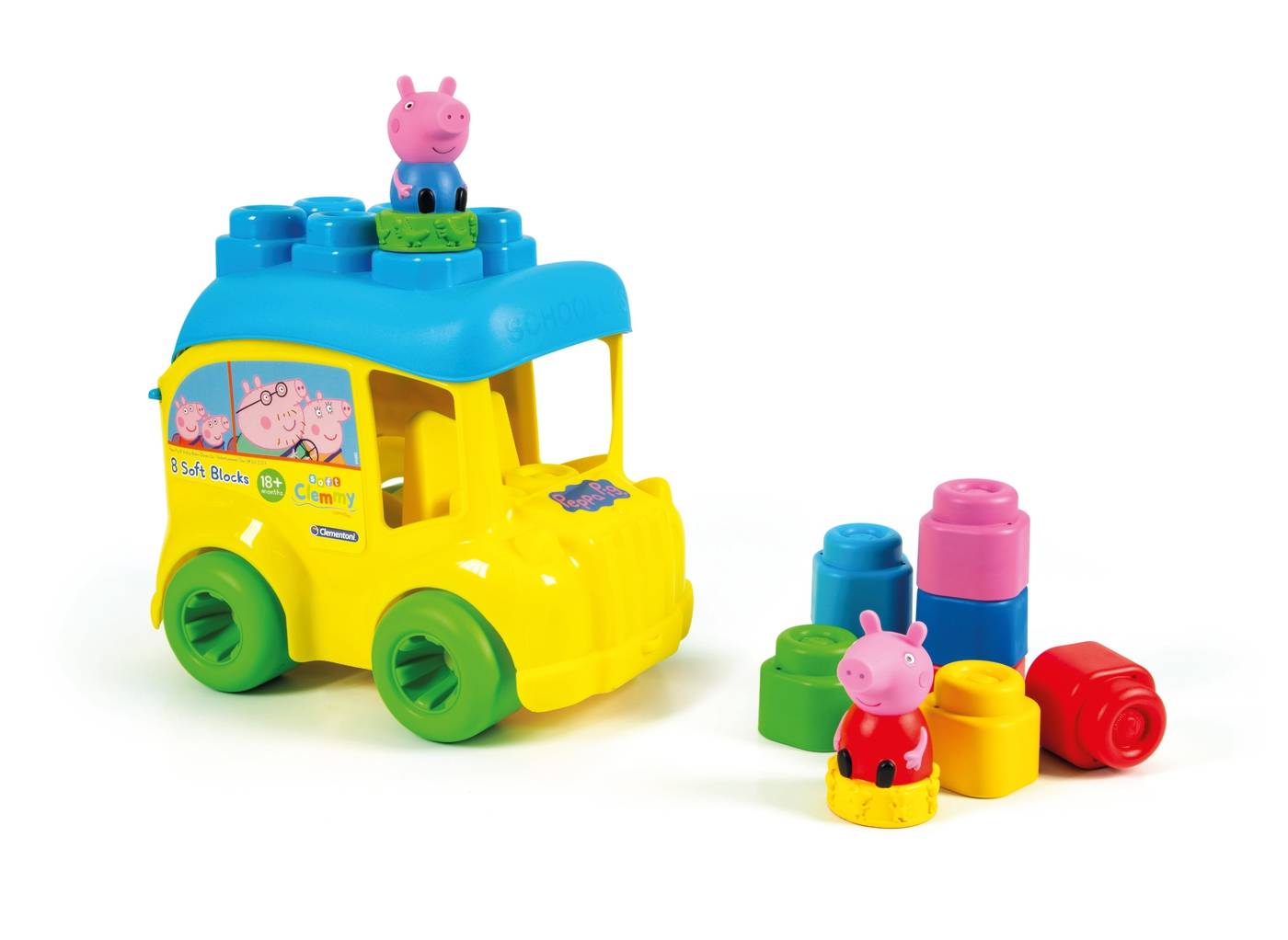 CLE BABY Clemmy autko sorter Peppa Pig 17248