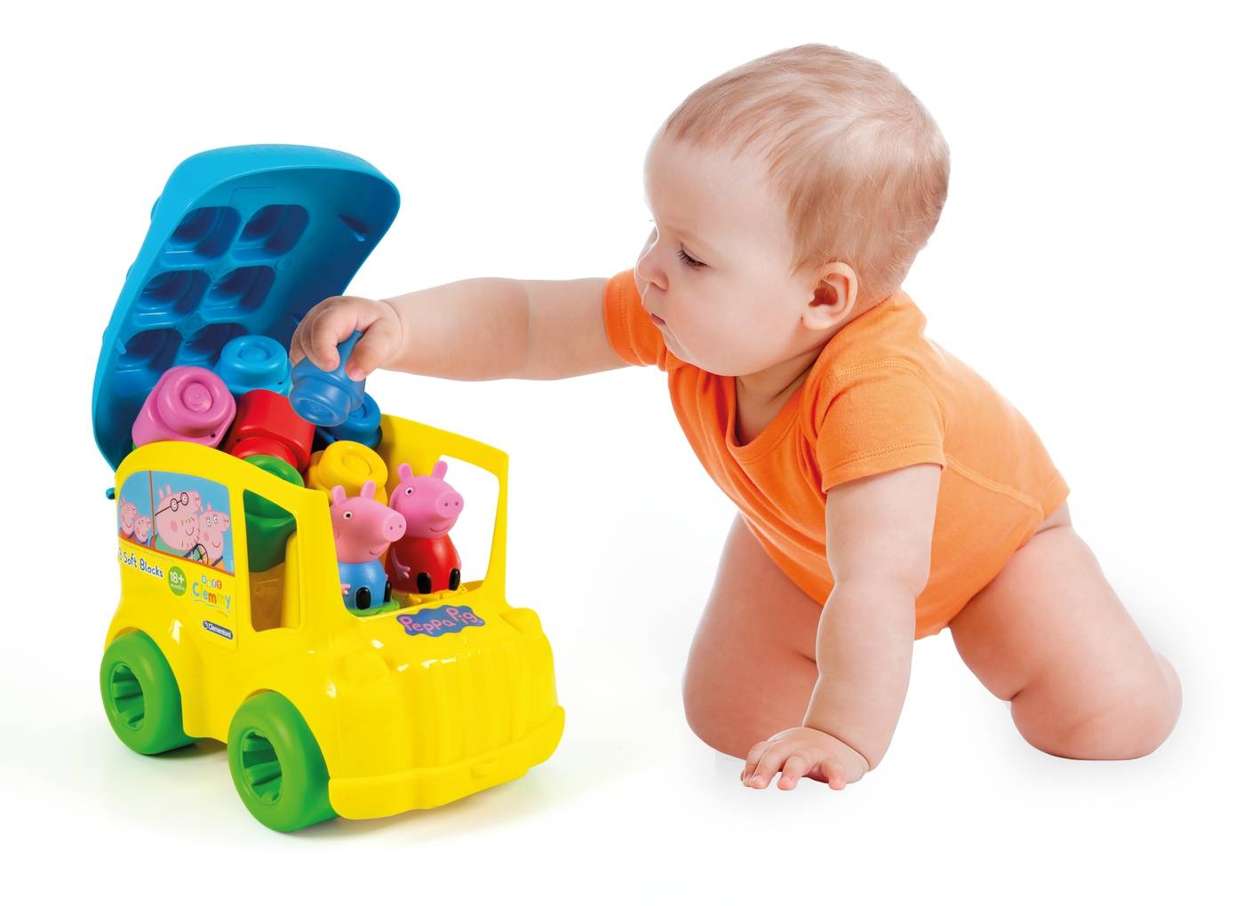 CLE BABY Clemmy autko sorter Peppa Pig 17248