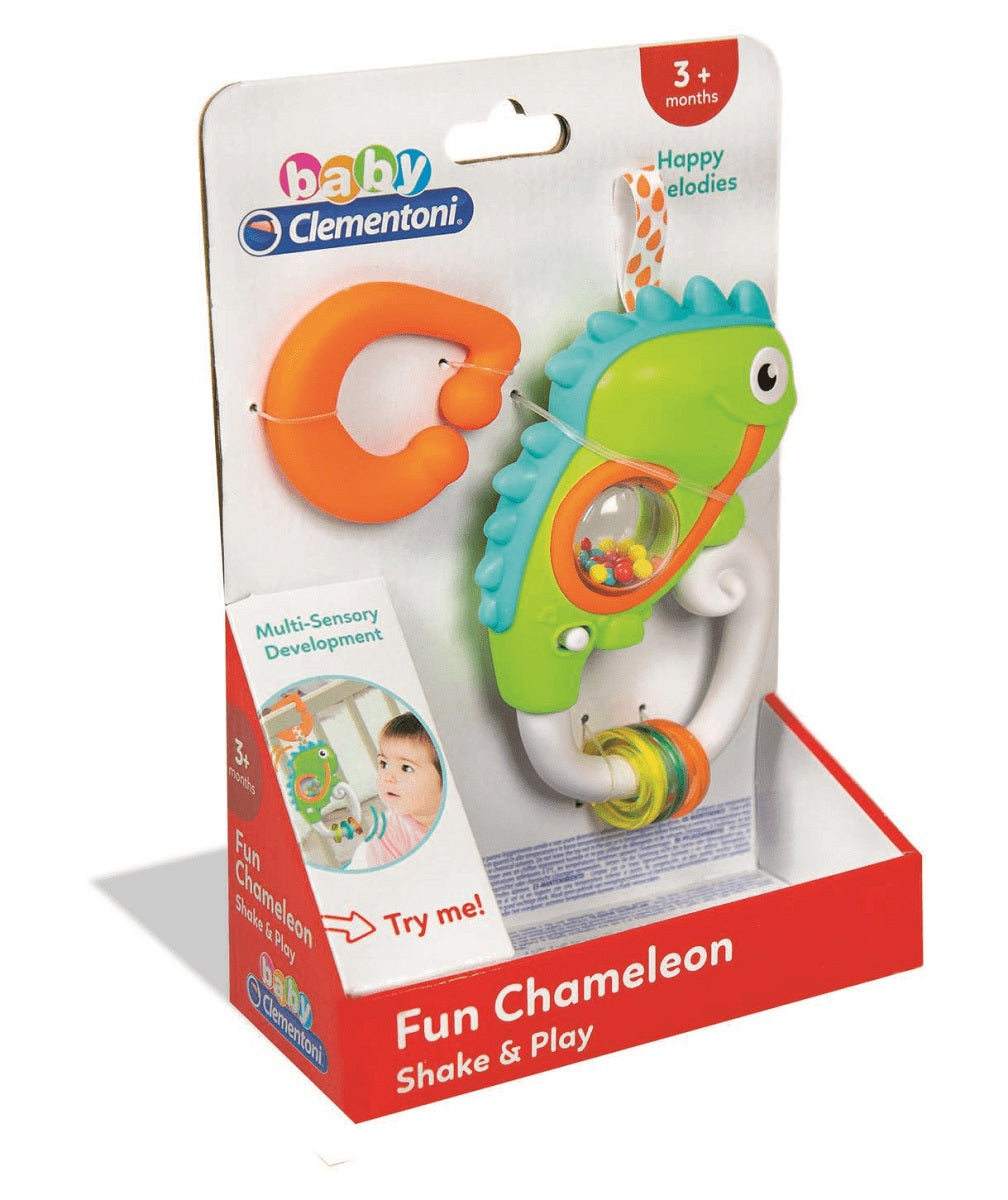 CLE BABY Interakt.grzechotka Kameleon /6 17363