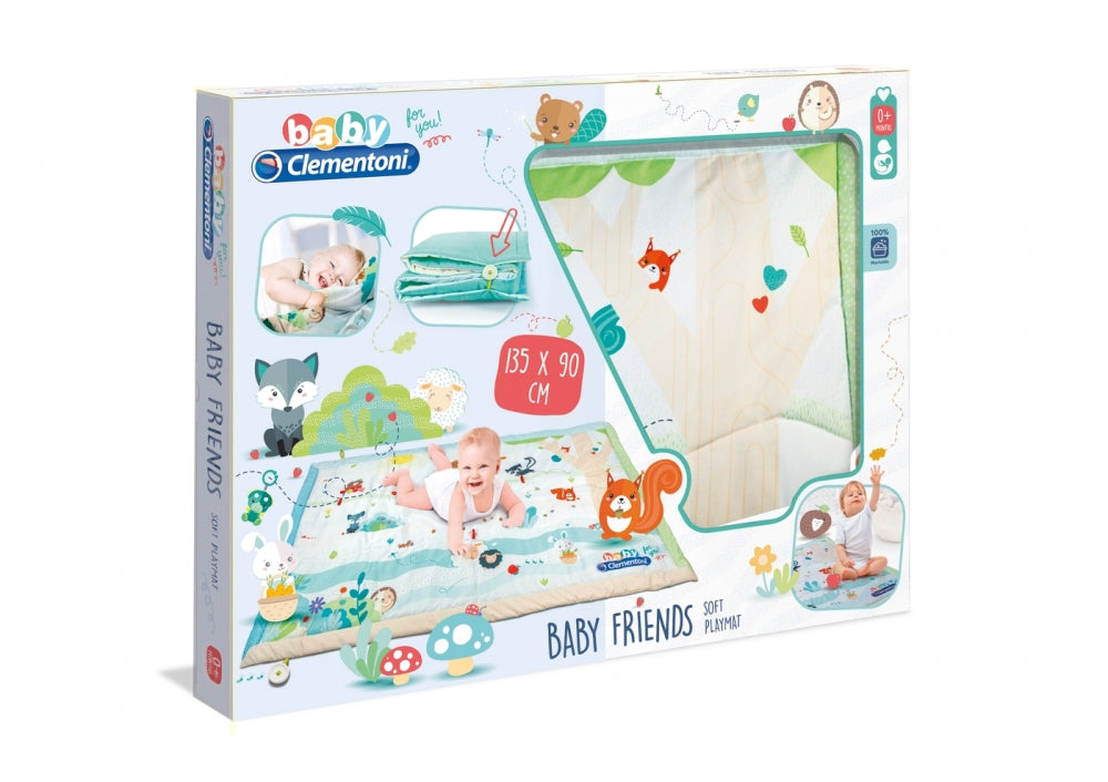 CLE BABY mięciutka mata Mali Przyjaciele 17386