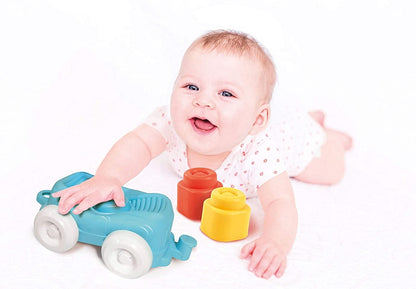 CLE BABY Clemmy Pociąg z klockami 17424