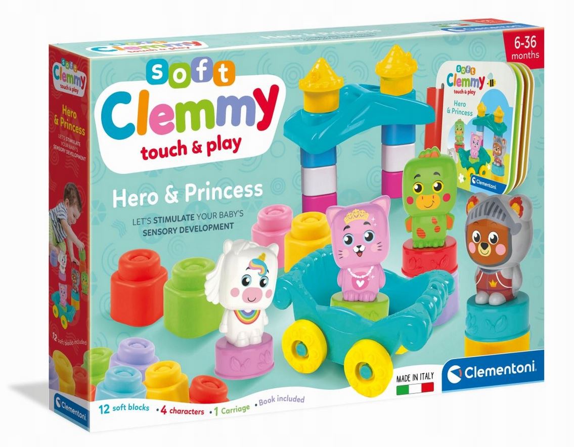 CLE BABY Clemmy zestaw księżniczki 17835
