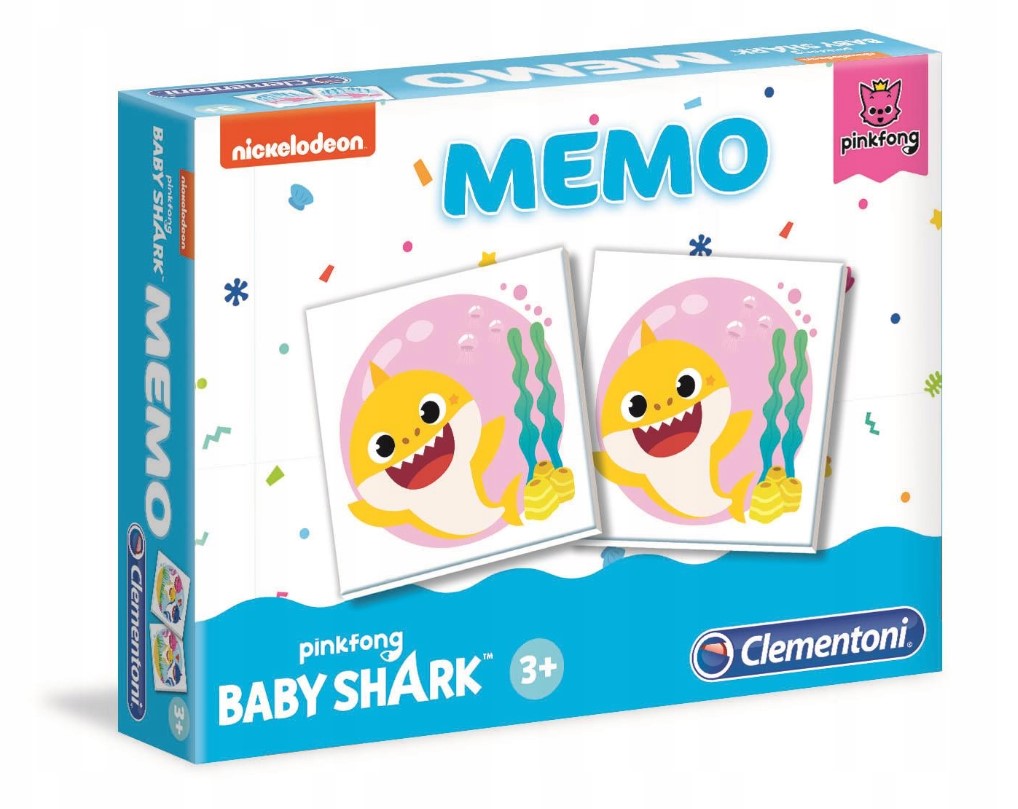 CLE Gra memo Baby Shark 18100