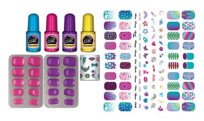Crazy chic zestaw fluo paznokcie