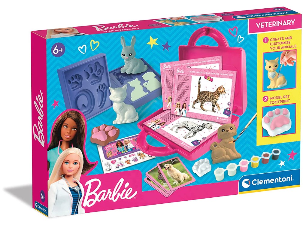 CLE Barbie weterynarz walizka zestaw 19301