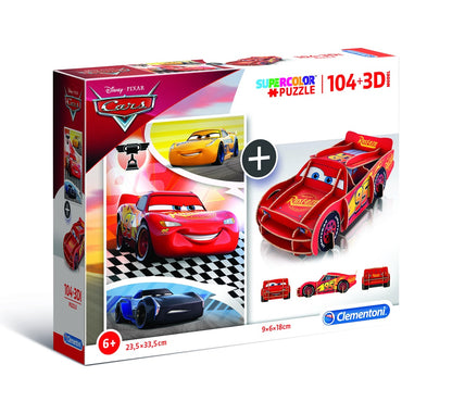 CLE puzzle 104 + 3D Model Cars 20160