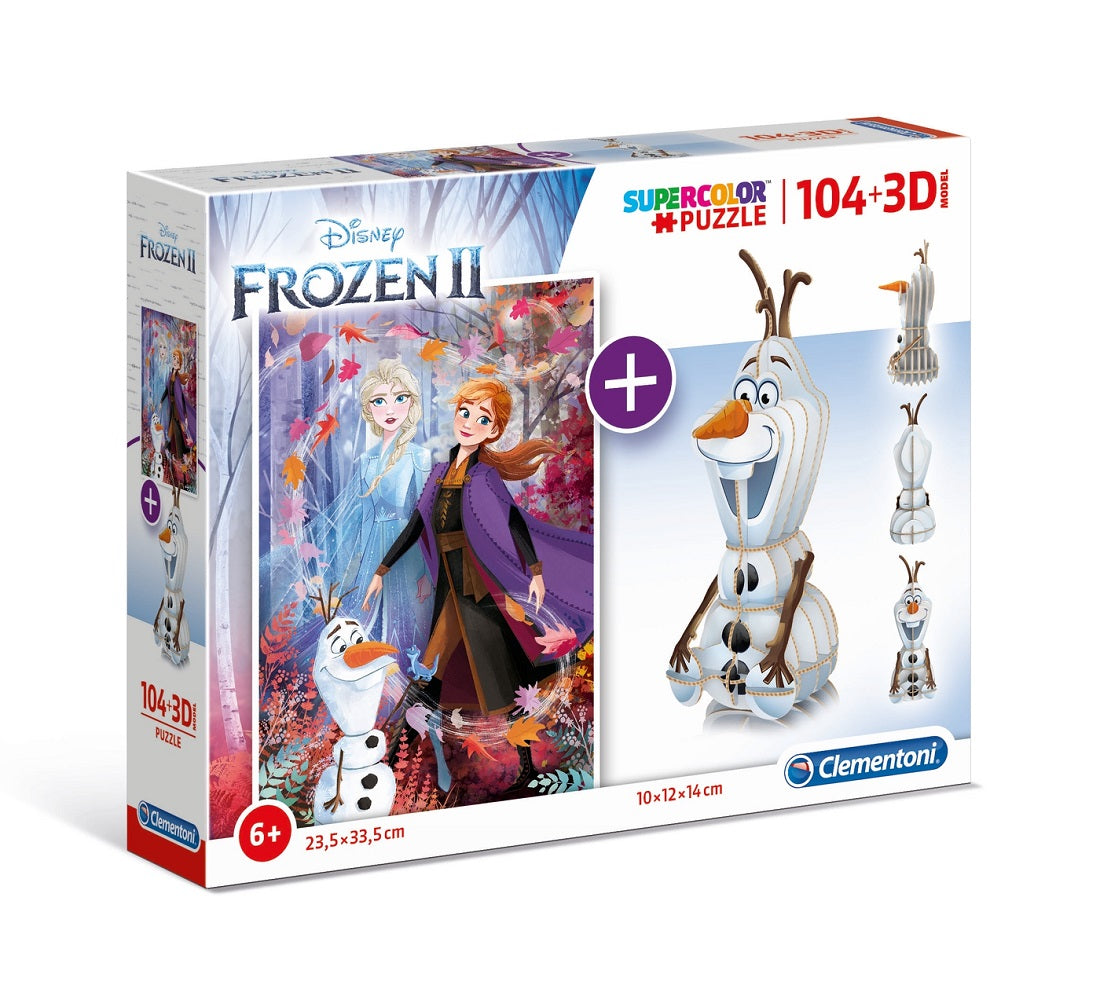 CLE puzzle 104 + 3D Model Frozen2 20170