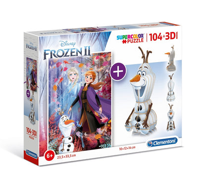 CLE puzzle 104 + 3D Model Frozen2 20170