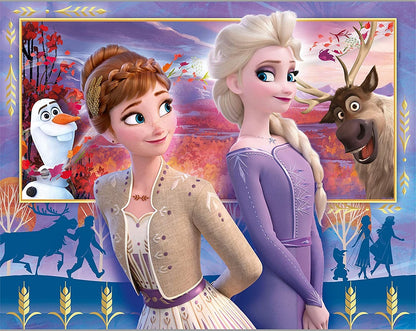 CLE puzzle 4w1 SuperKolor Frozen2 21411