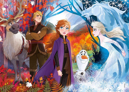 CLE puzzle 4w1 SuperKolor Frozen2 21411