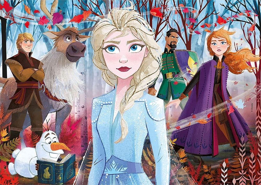 CLE puzzle 4w1 SuperKolor Frozen2 21411