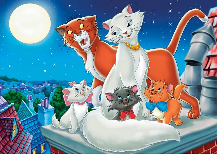 Puzzle 4w1 superkolor disney classic
