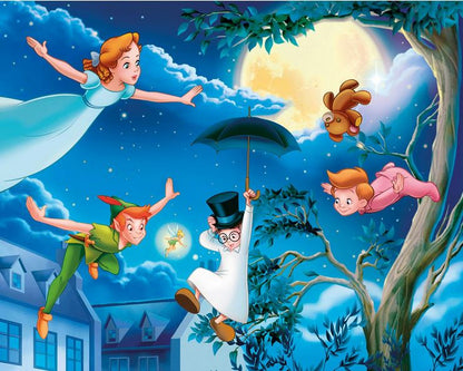 Puzzle 4w1 superkolor disney classic
