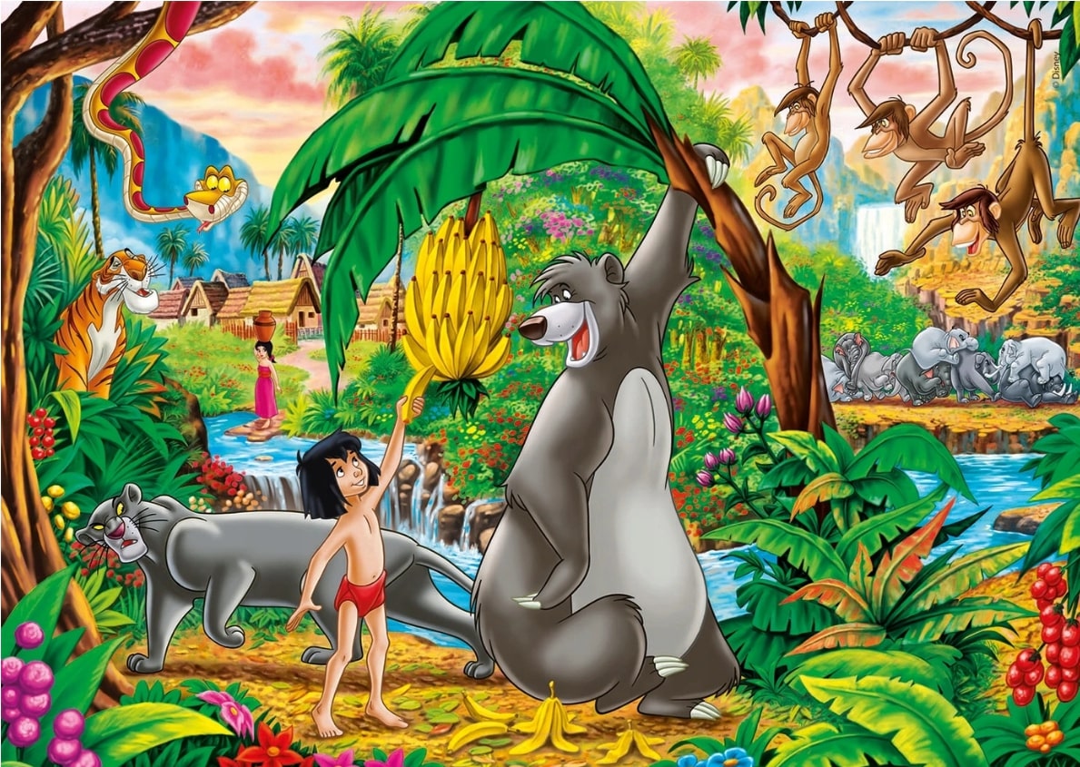 CLE puzzle 2x60 SuperKolor Disney Classic 21613