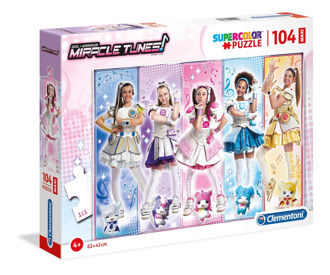 CLE puzzle 104 maxi SuperKolor MiracleTu.23736