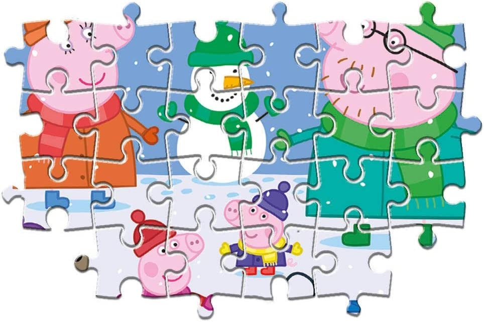 Clementoni puzzle 104 maxi Super Kolor Peppa Pig