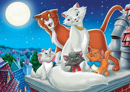 Puzzle 2x20 zwierzęta disney`a super kolor
