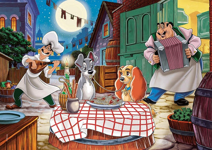 Puzzle 2x20 zwierzęta disney`a super kolor