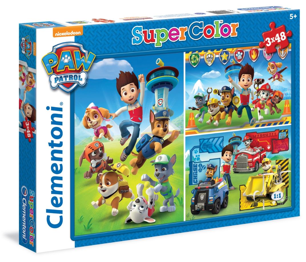 CLE puzzle 3x48 SuperKolor Psi Patrol 25209