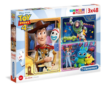 CLE puzzle 3x48 SuperKolor Toy Story4 25242