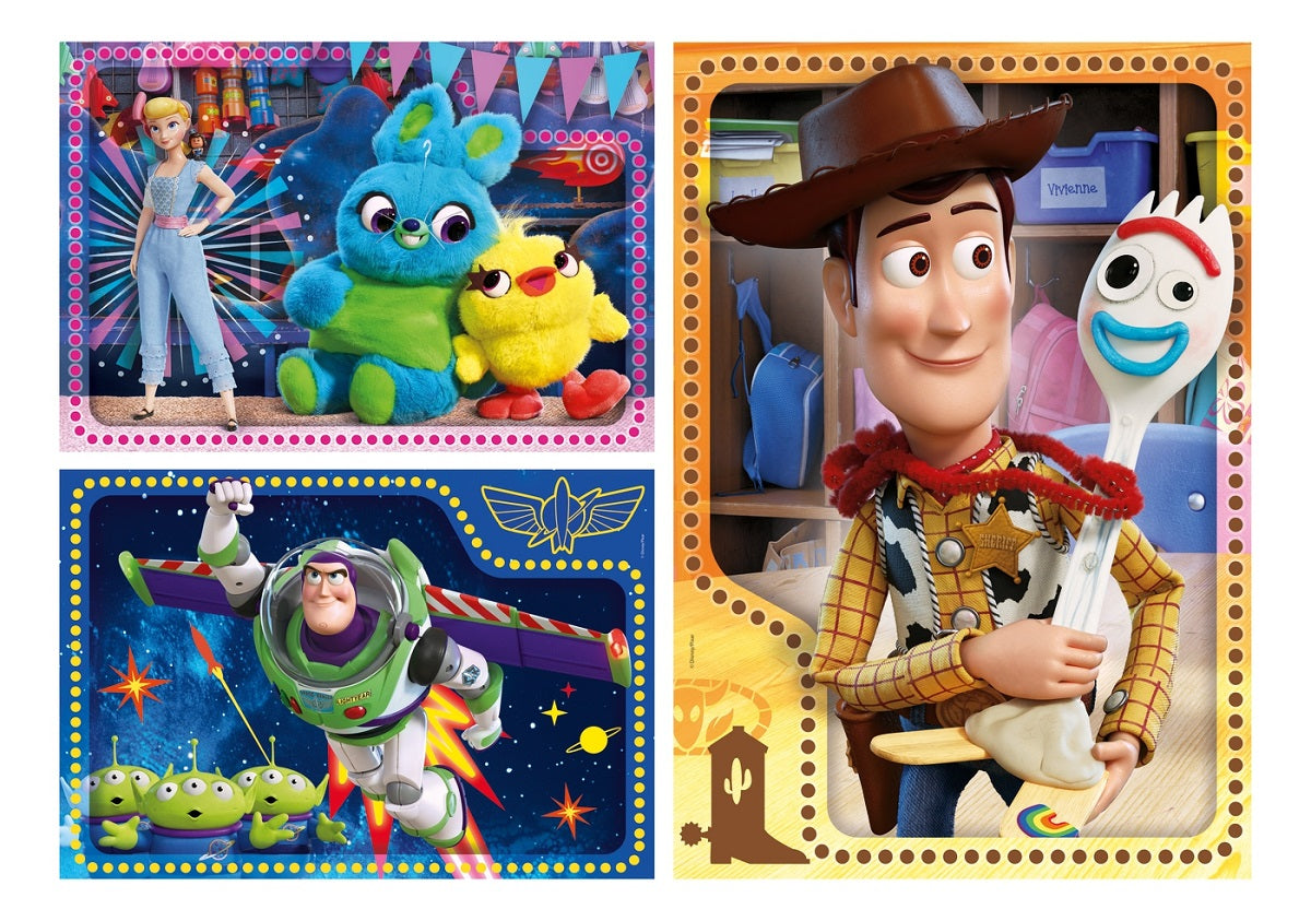 CLE puzzle 3x48 SuperKolor Toy Story4 25242