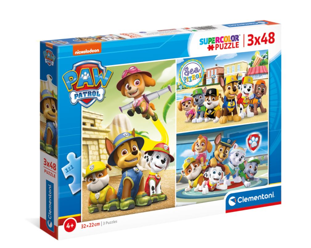 CLE puzzle 3x48 SuperKolor Psi Patrol 25262