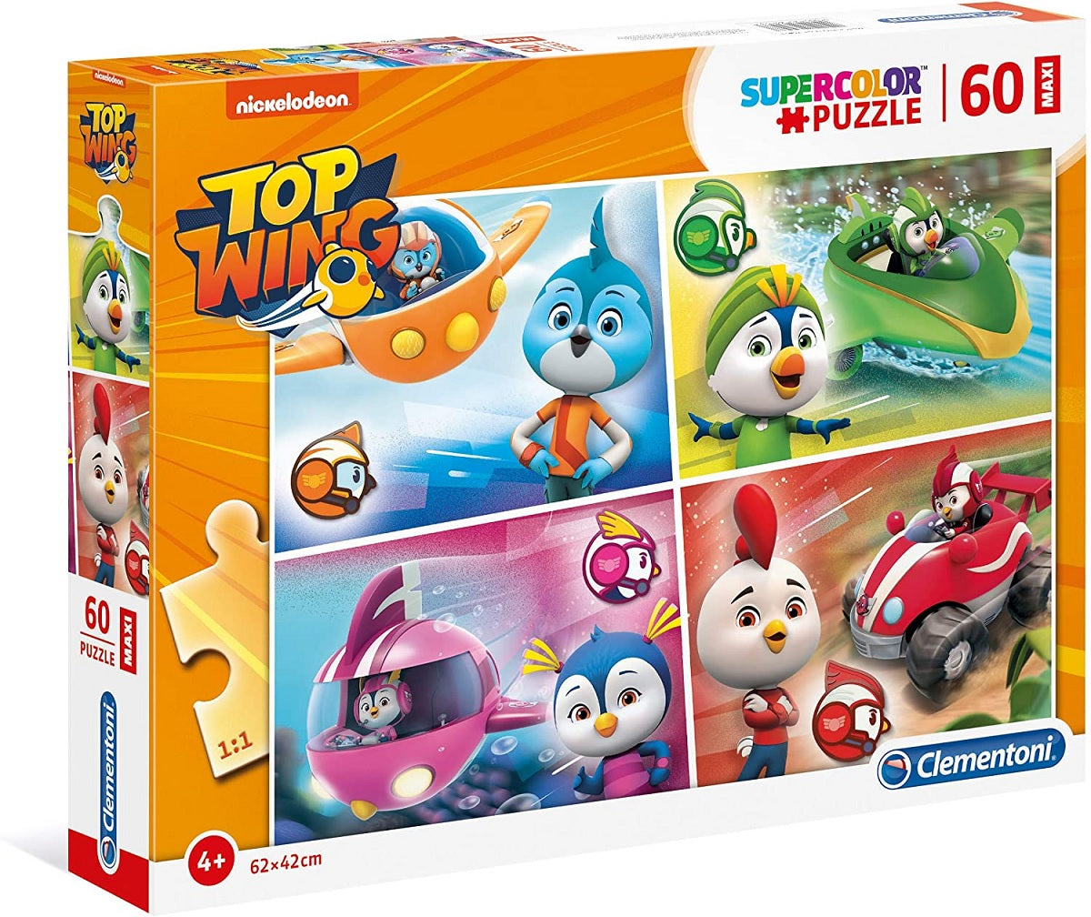 CLE puzzle 60 maxi Top Wings super kolor 26453