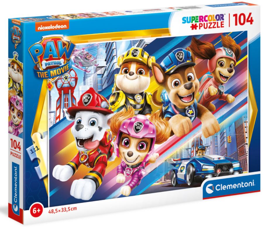 CLE puzzle 104 SuperKolor Psi Patrol 27529