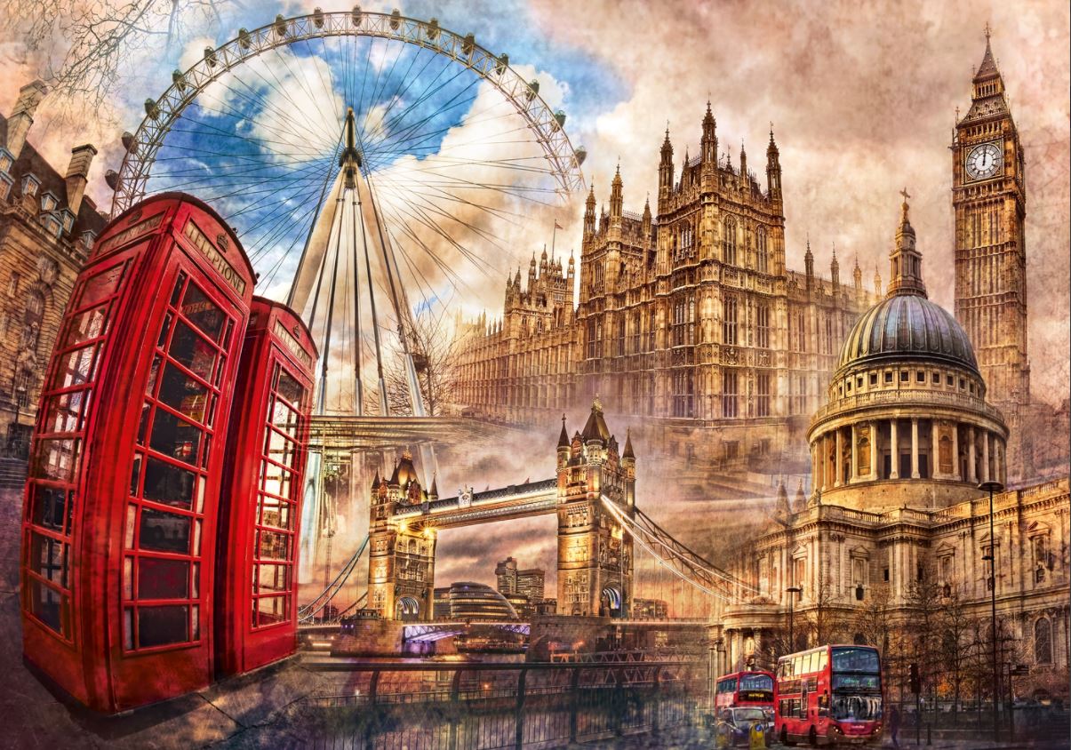 CLE puzzle 1500 HQ Vintage London 31807