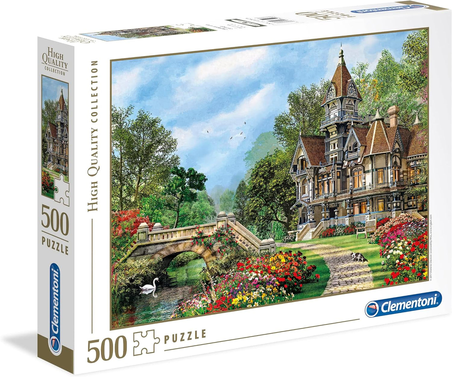 CLE puzzle 500 HQ Old Waterway Cottage 35048