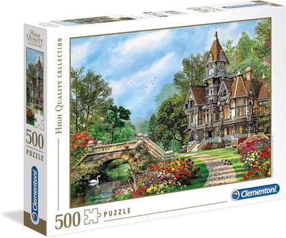 CLE puzzle 500 HQ Old Waterway Cottage 35048
