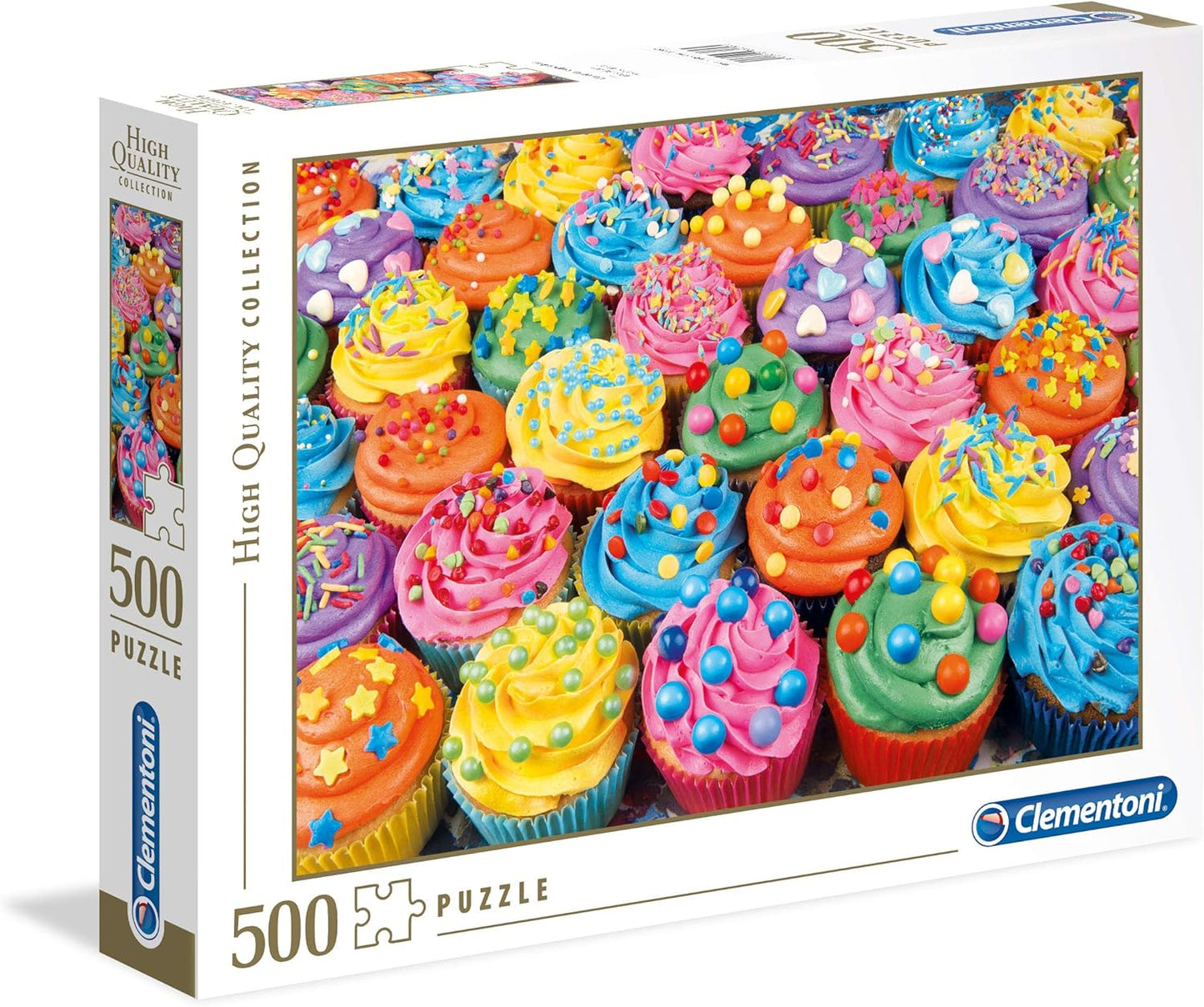 CLE puzzle 500 HQ kolorowe ciasteczka 35057