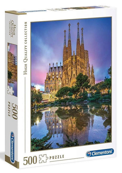 CLE puzzle 500 Barcelona Sagrada Familia 35062