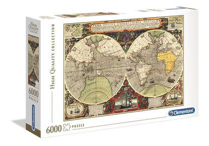 CLE puzzle 6000 HQ Antique Nautical Map 36526