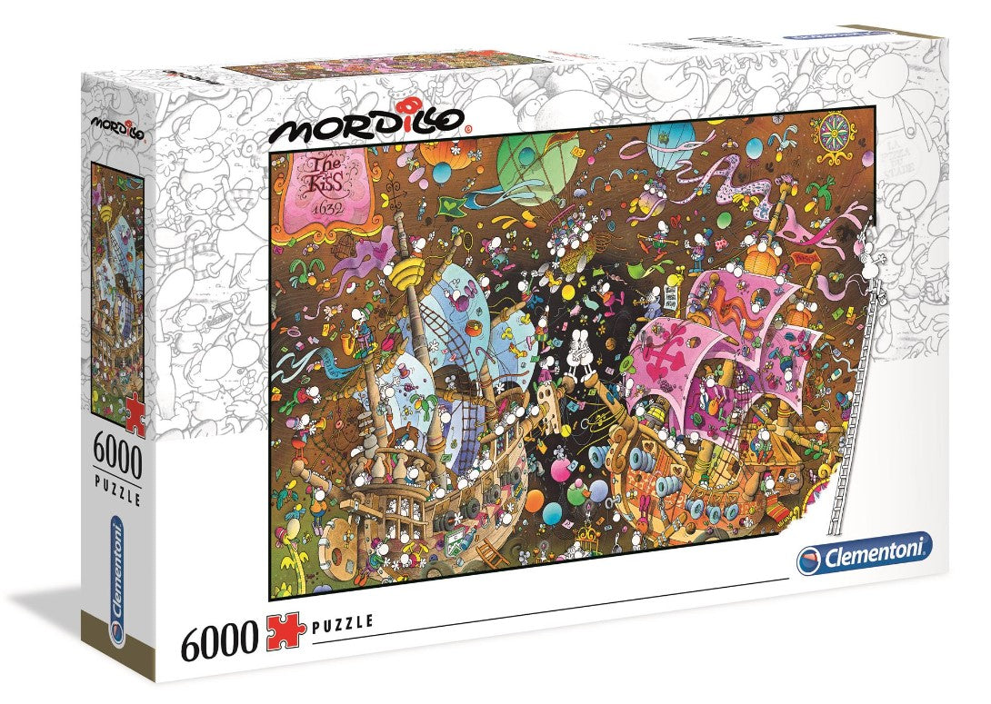 CLE puzzle 6000 Mordillo The Kiss 36527