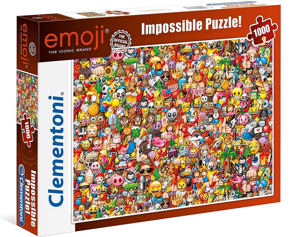 Clementoni puzzle 1000 impossible emoji