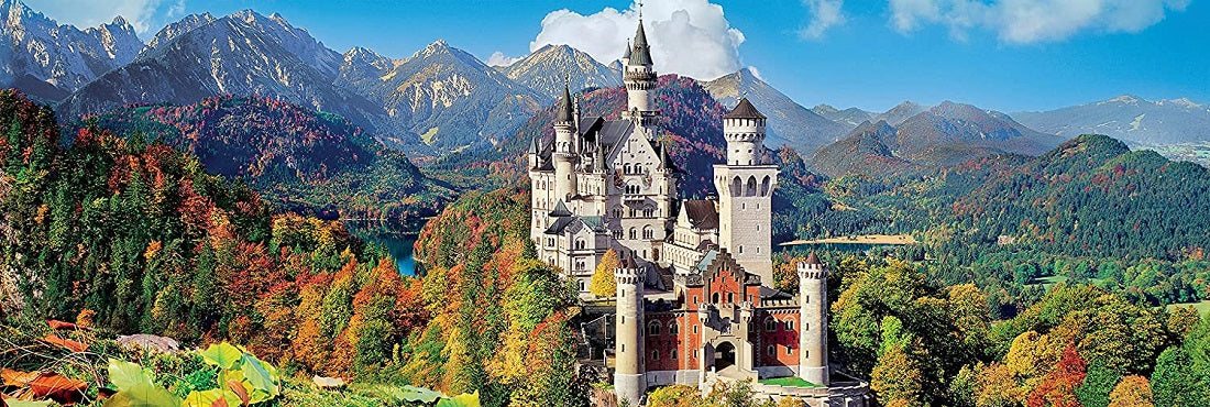 CLE puzzle 1000 Panor. zamek Neuschwan.39438