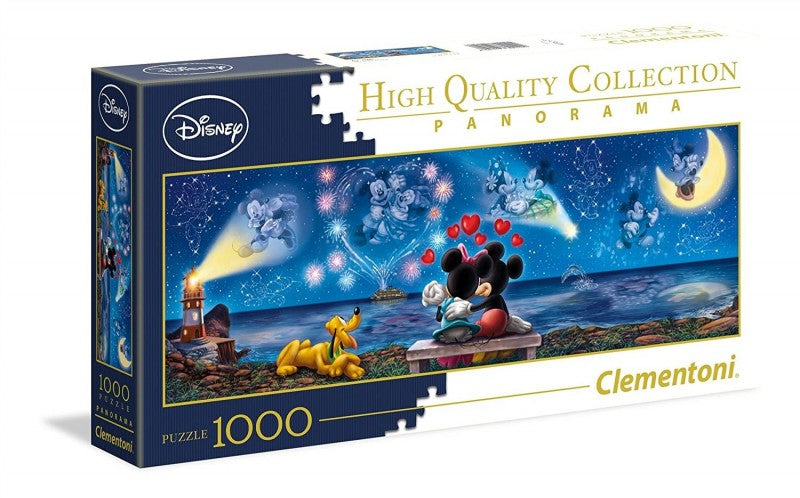 CLE puzzle 1000 Panorama Mickey & Minnie 39449