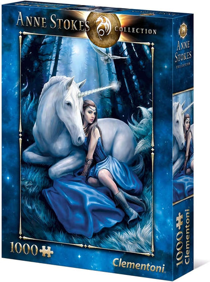 CLE puzzle 1000 Anne Stokes Blue Moon 39462